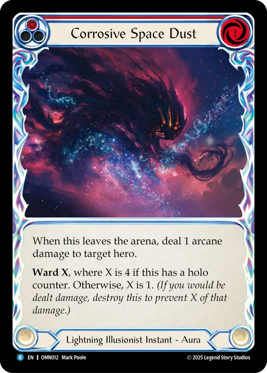 Corrosive Space Dust (Red)