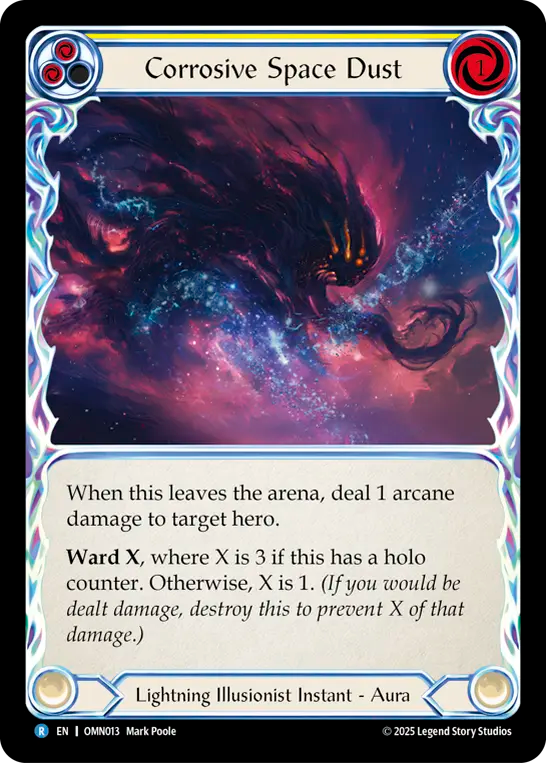 Corrosive Space Dust (Yellow)