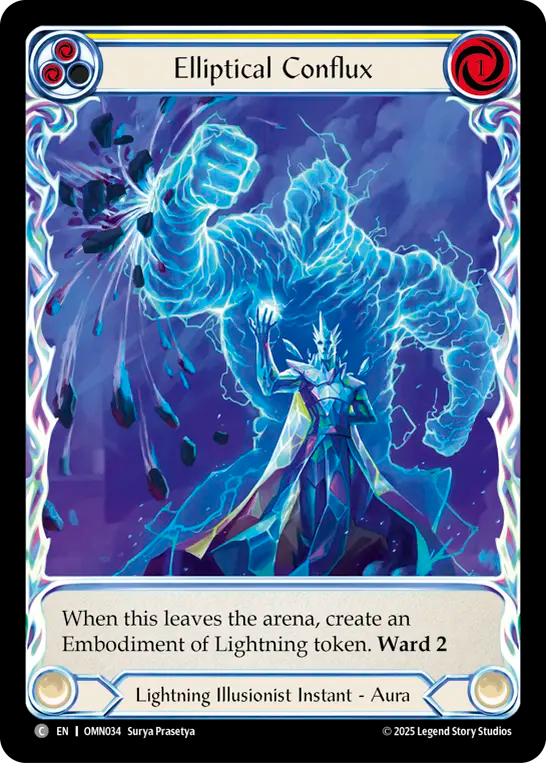 Elliptical Conflux Cold Foil