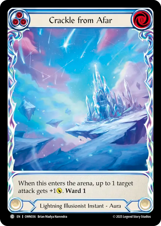 Crackle from Afar Cold Foil