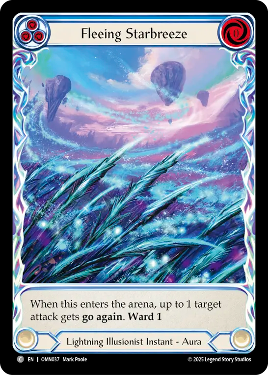 Fleeing Starbreeze  Cold Foil