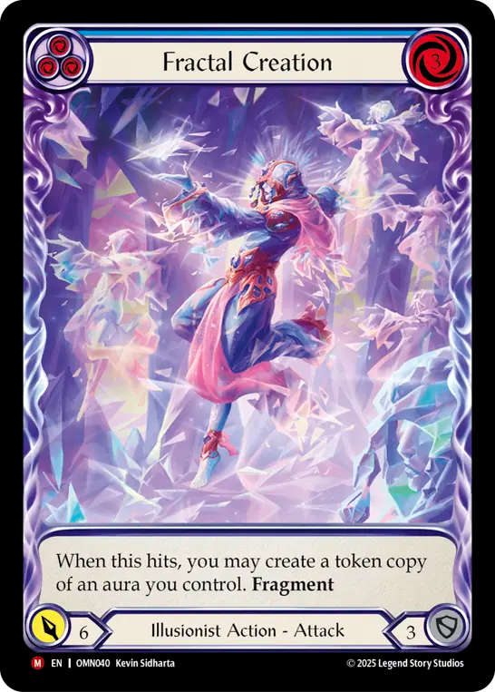 Fractal Creation Cold Foil