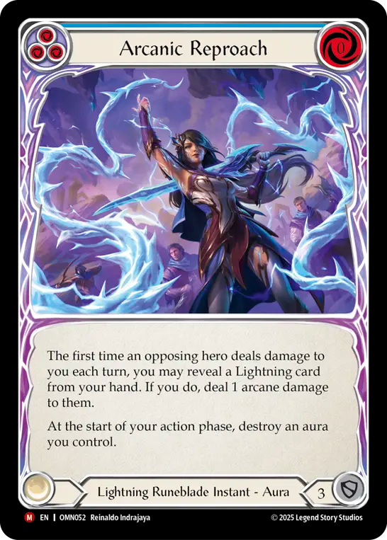 Arcanic Reproach Rainbow Foil