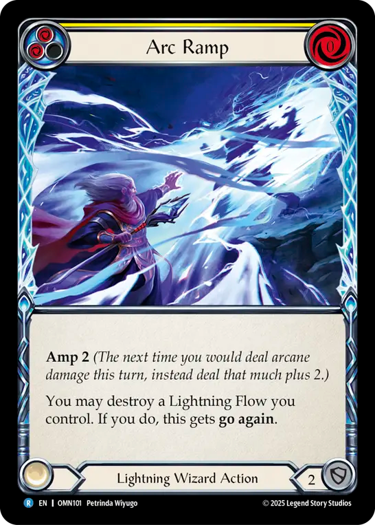 Arc Ramp (Yellow) Rainbow Foil