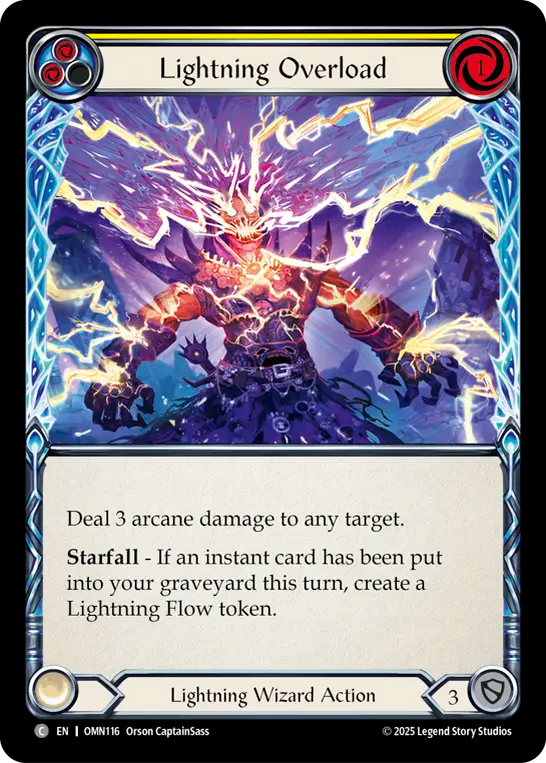 Lightning Overload (Yellow)