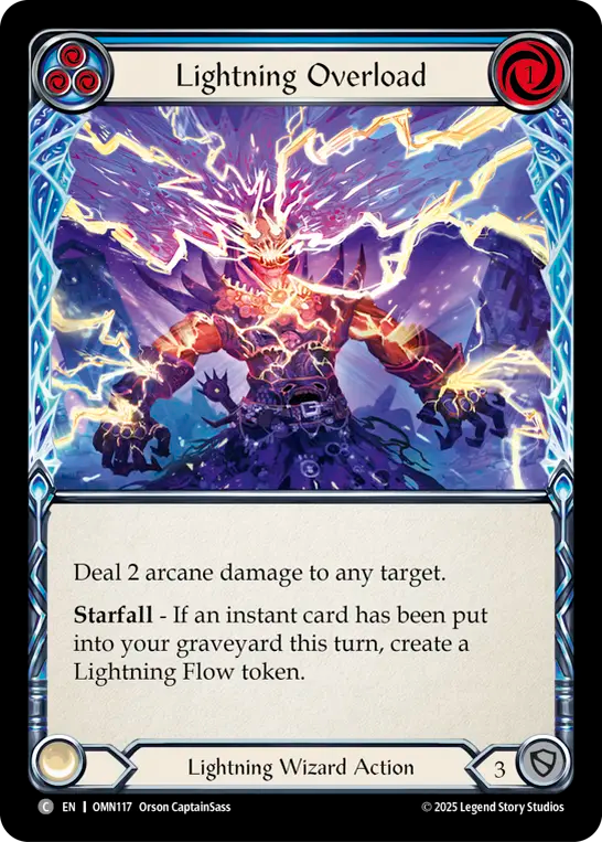 Lightning Overload (Blue)