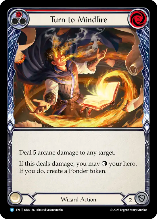 Turn to Mindfire Rainbow Foil