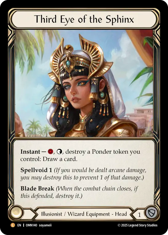 Third Eye of the Sphinx Rainbow Foil