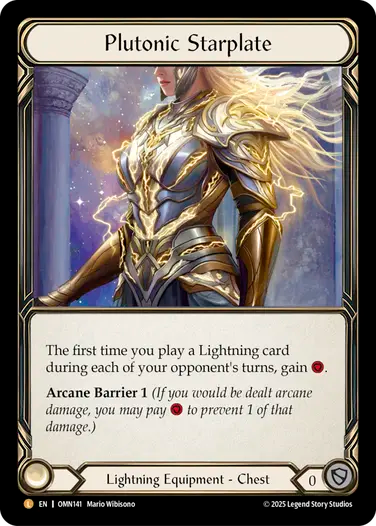 Plutonic Starplate Rainbow Foil