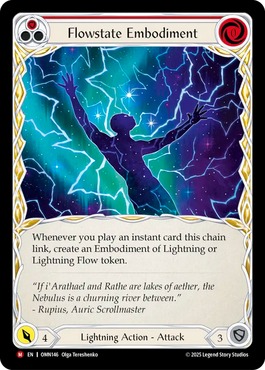 Flowstate Embodiment Rainbow Foil