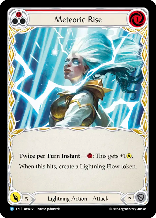 Meteoric Rise Rainbow Foil