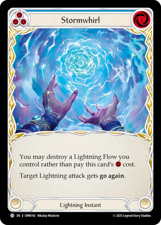 Stormwhirl Rainbow Foil