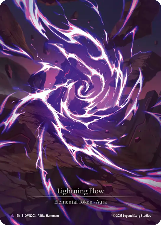 Lightning Flow A Purple Marvel