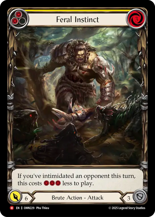 Feral Instinct Cold Foil