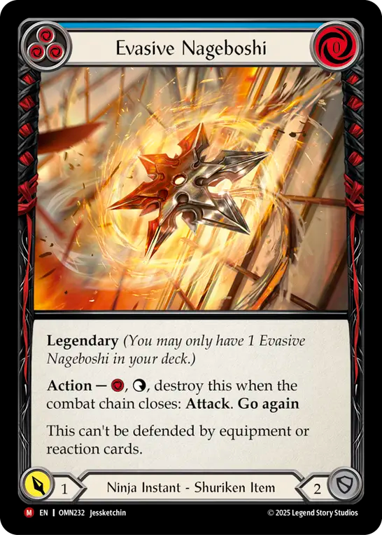 Evasive Nageboshi Cold Foil