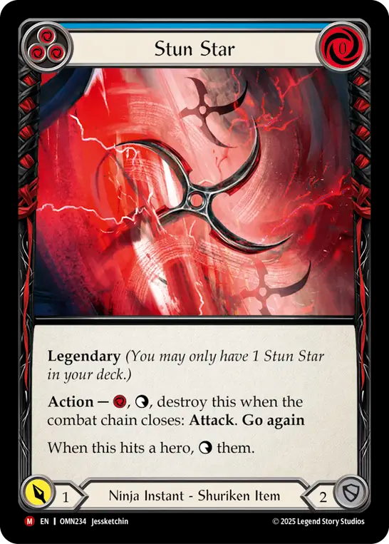 Stun Star Cold Foil