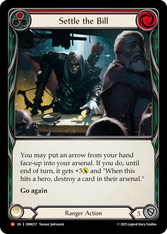 Settle the Bill Rainbow Foil