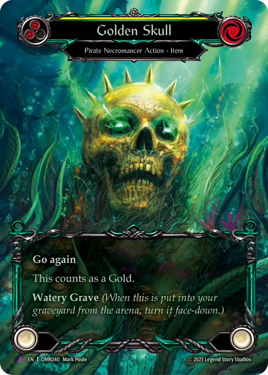 Golden Skull Marvel