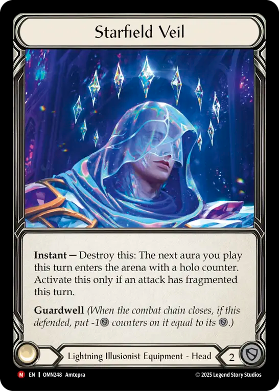 Starfield Veil Cold Foil