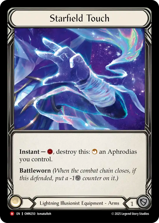 Starfield Touch Cold Foil