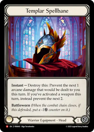 Templar Spellbane Cold Foil