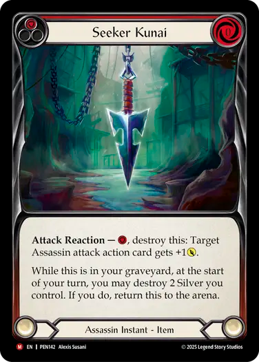 Seeker Kunai Rainbow Foil