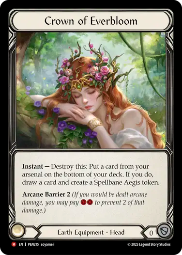 Crown Of Everbloom Cold Foil