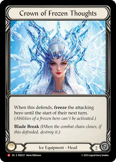 Crown Of Frozen Thoughts Cold Foil