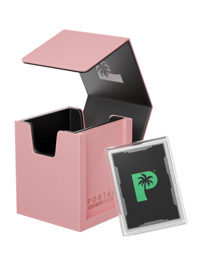 Palms Off Gaming Deck Box - Nexus 100+ Pink