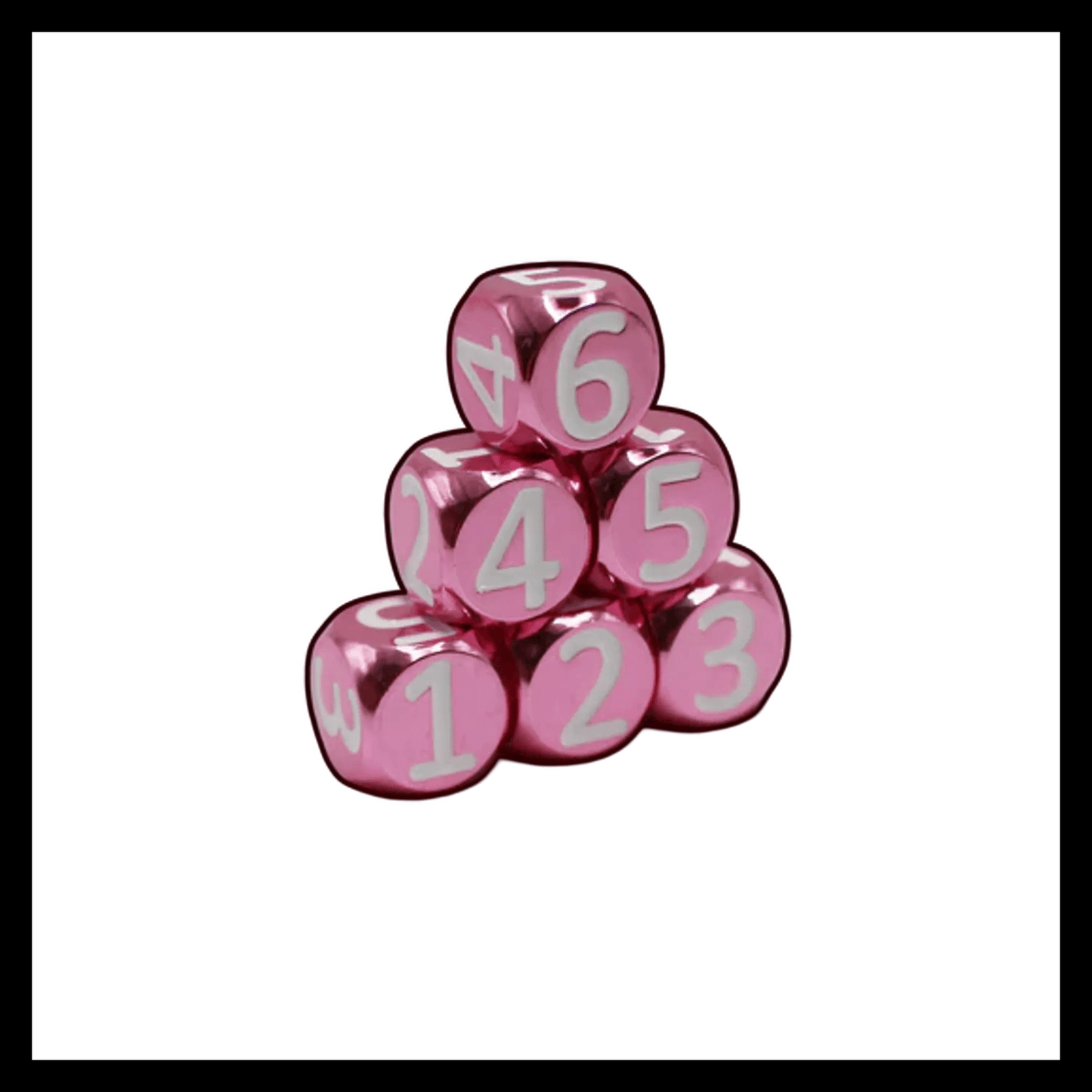 Heavy Rollers D6 Dice Set w/ Magnetic Case