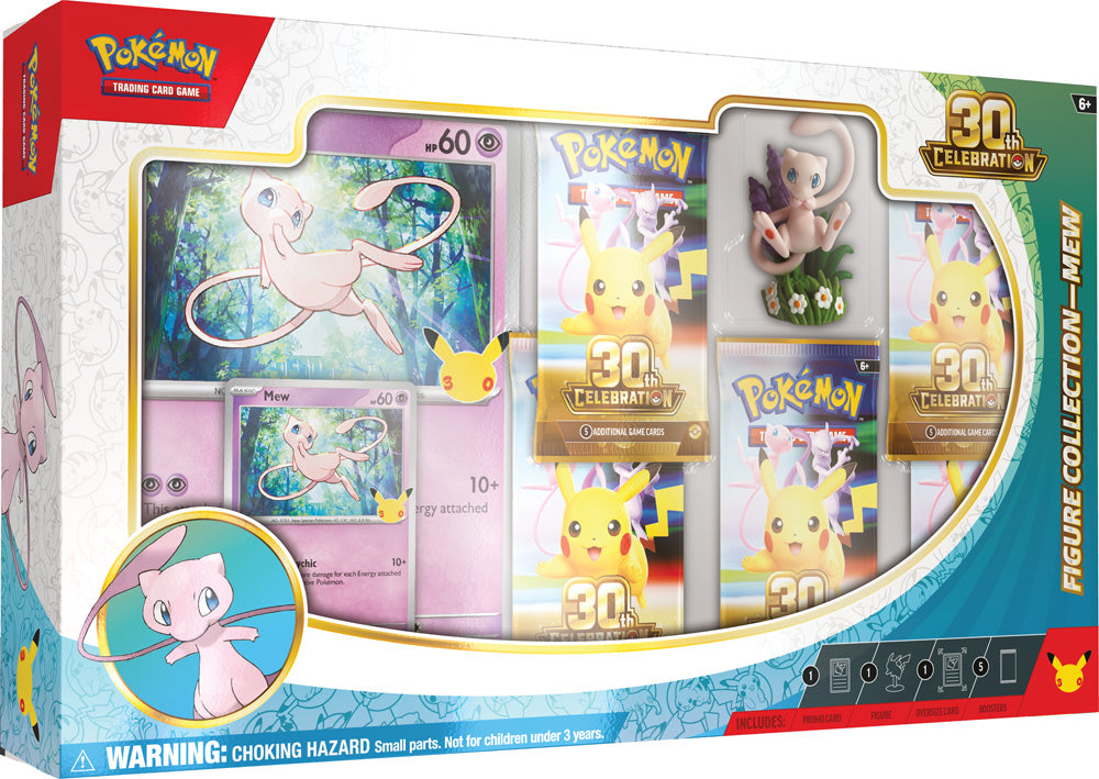 Pokemon TCG 30th Celebration Figure Collection Mew /Mewtwo (PREORDER)