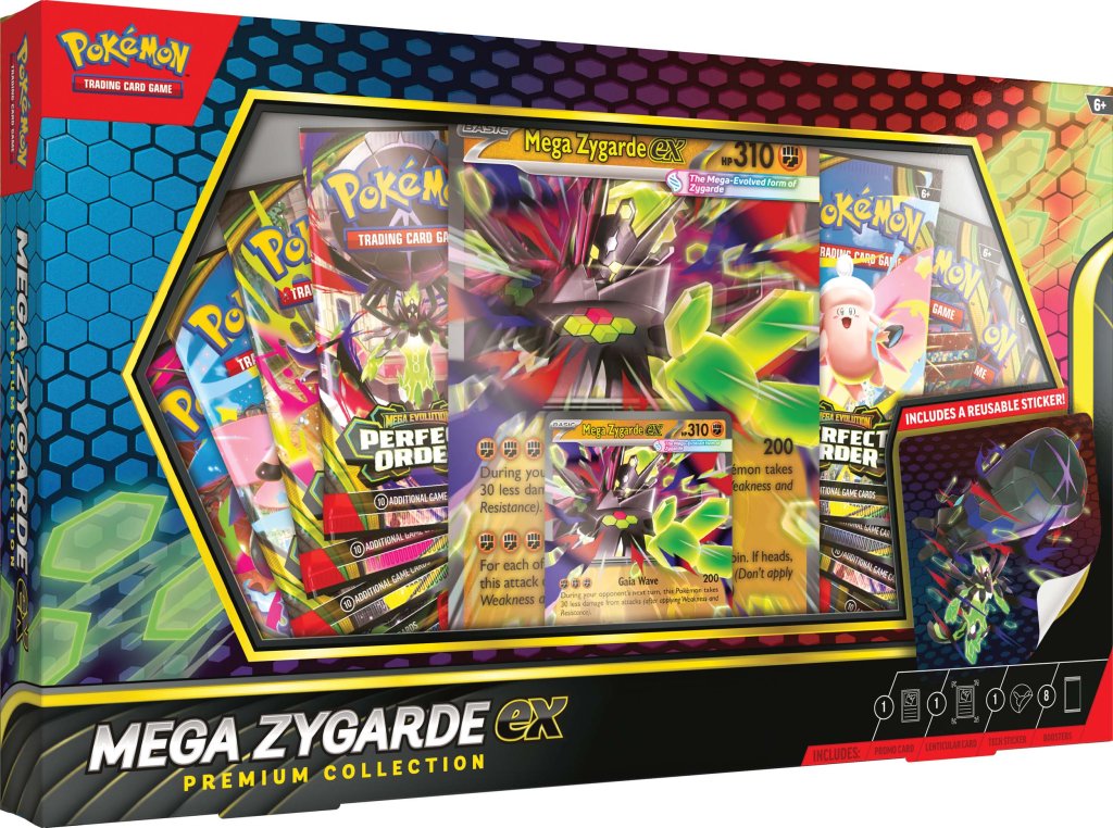 Pokemon Mega Zygarde ex Premium Collection
