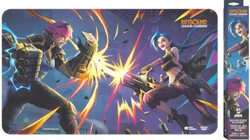 Riftbound: Playmat – Vendetta: Vi vs Jinx