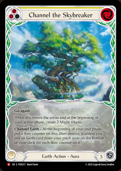 Channel the Skybreaker Cold Foil