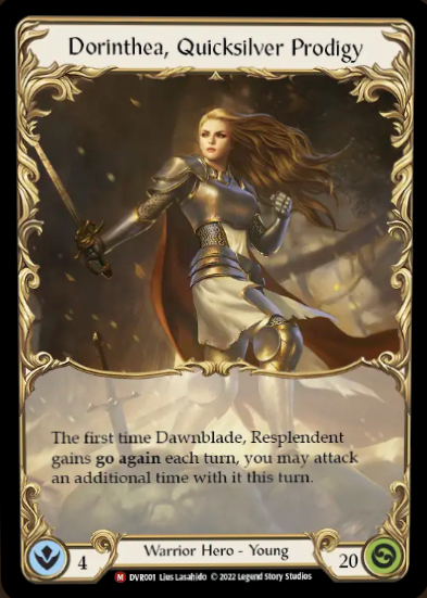 Dorinthea, Quicksilver Prodigy Cold Foil