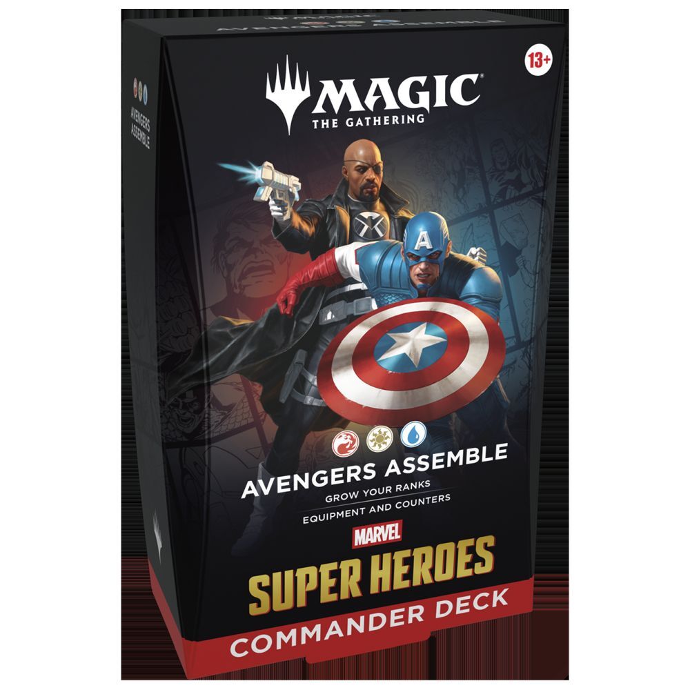 Magic Avengers Assemble Marvel Super Heroes Commander deck MTG