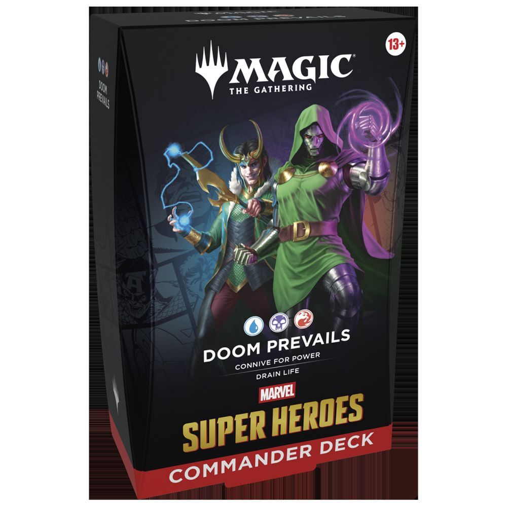 Magic Doom Prevails Marvel Super Heroes Commander deck MTG