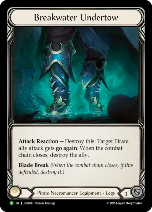 Breakwater Undertow Cold Foil Judge Promo