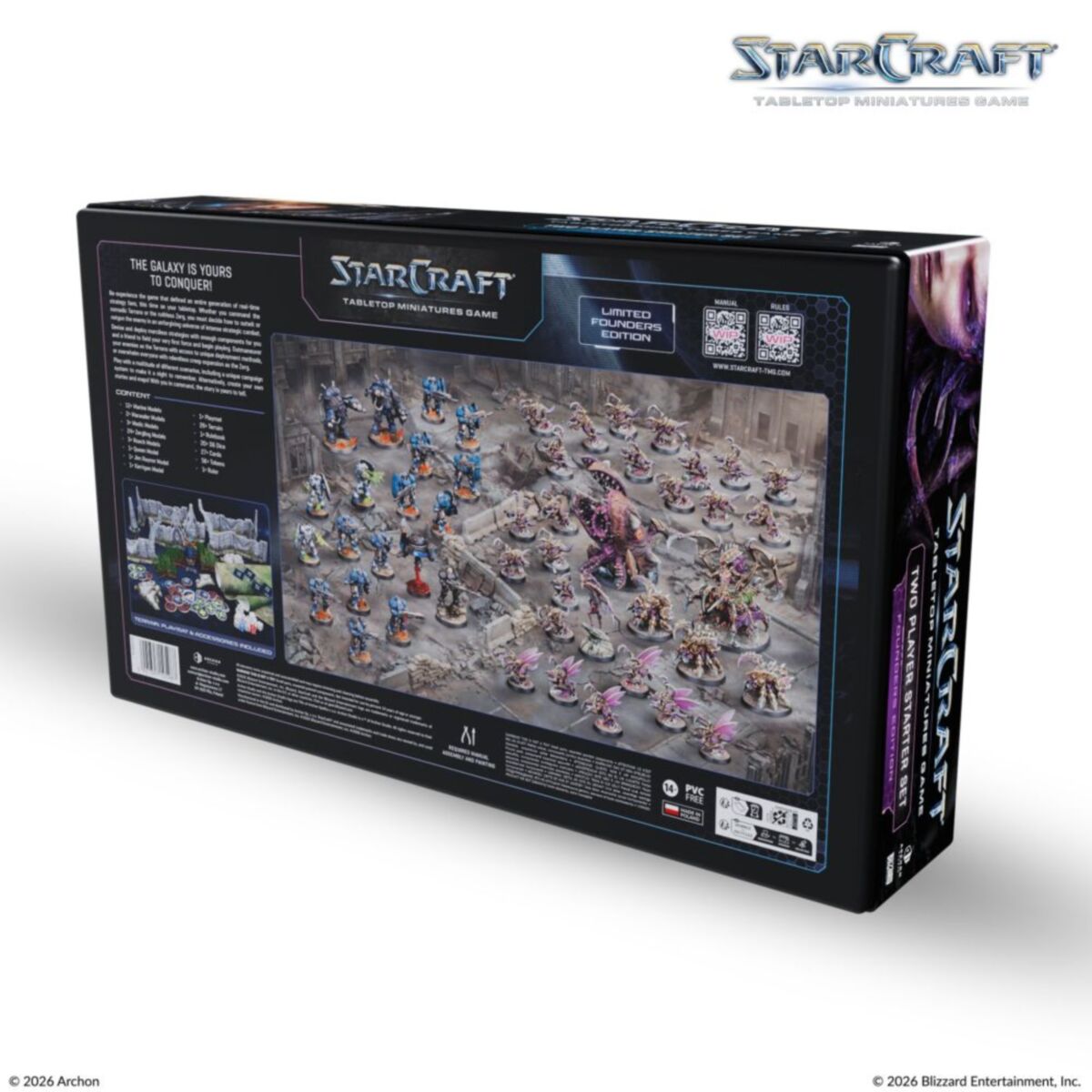Starcraft Miniatures Games: Two Player Starter Set Founders Edition