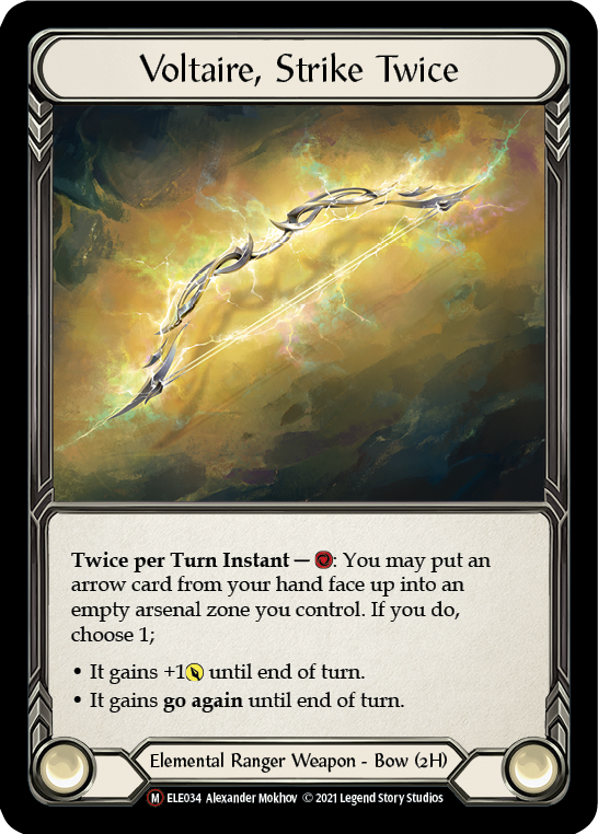 Voltaire, Strike Twice (Unlimited)