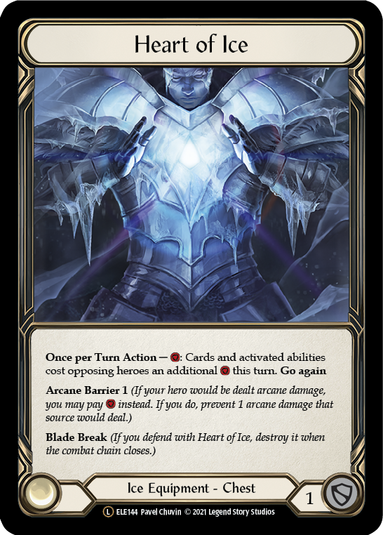 Heart of Ice Rainbow Foil (Unlimited)