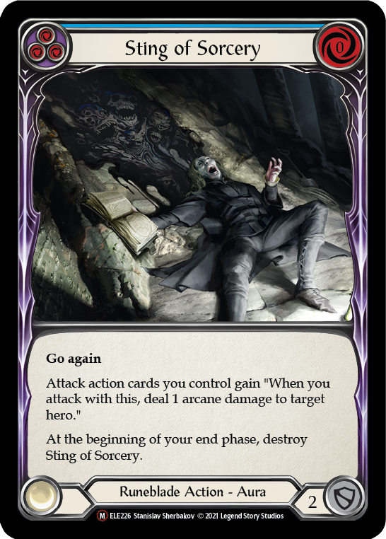 Sting of Sorcery Rainbow Foil (Unlimited)