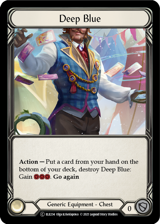 Deep Blue Rainbow Foil (Unlimited)