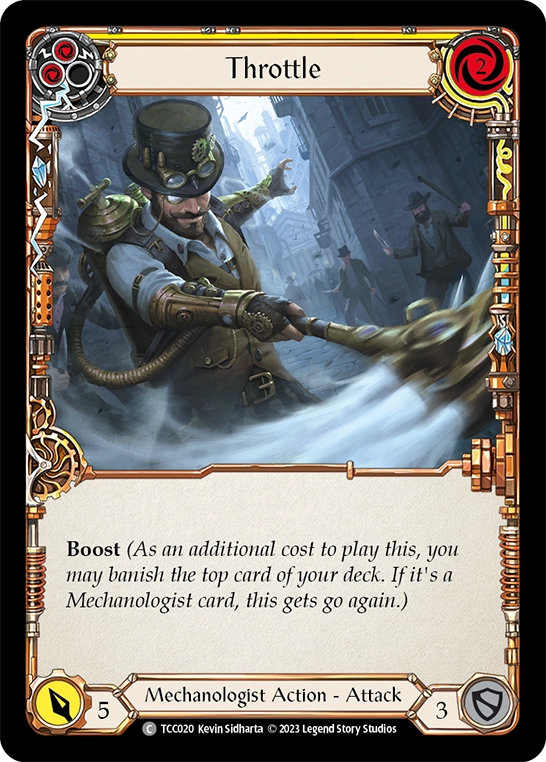 3x Throttle (Yellow)