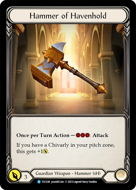 Hammer of Havenfold Cold Foil