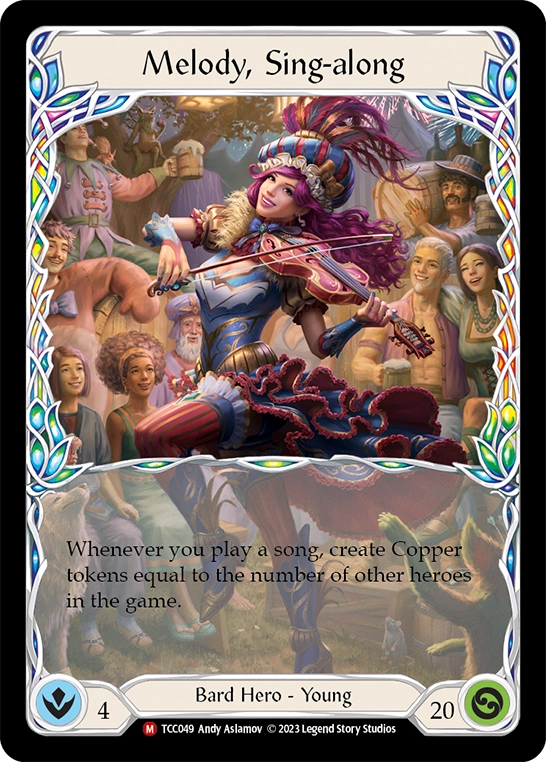 Melody, Sing-Along Rainbow Foil