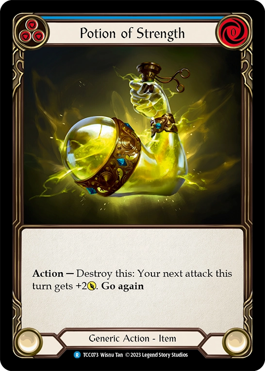 3x Potion of Strength